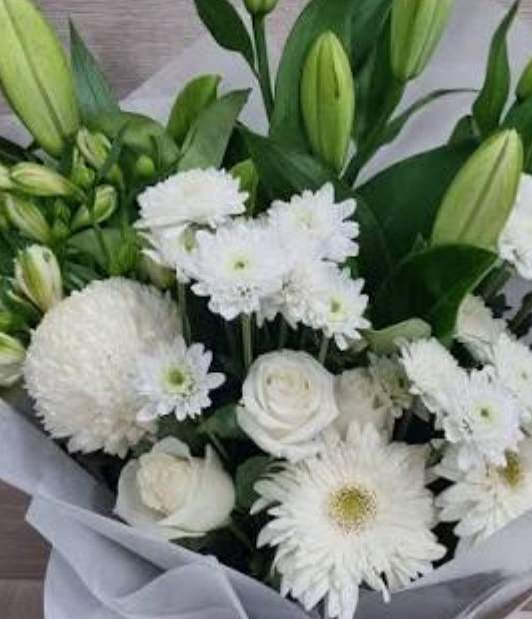 Flower Bouquet White Beauty