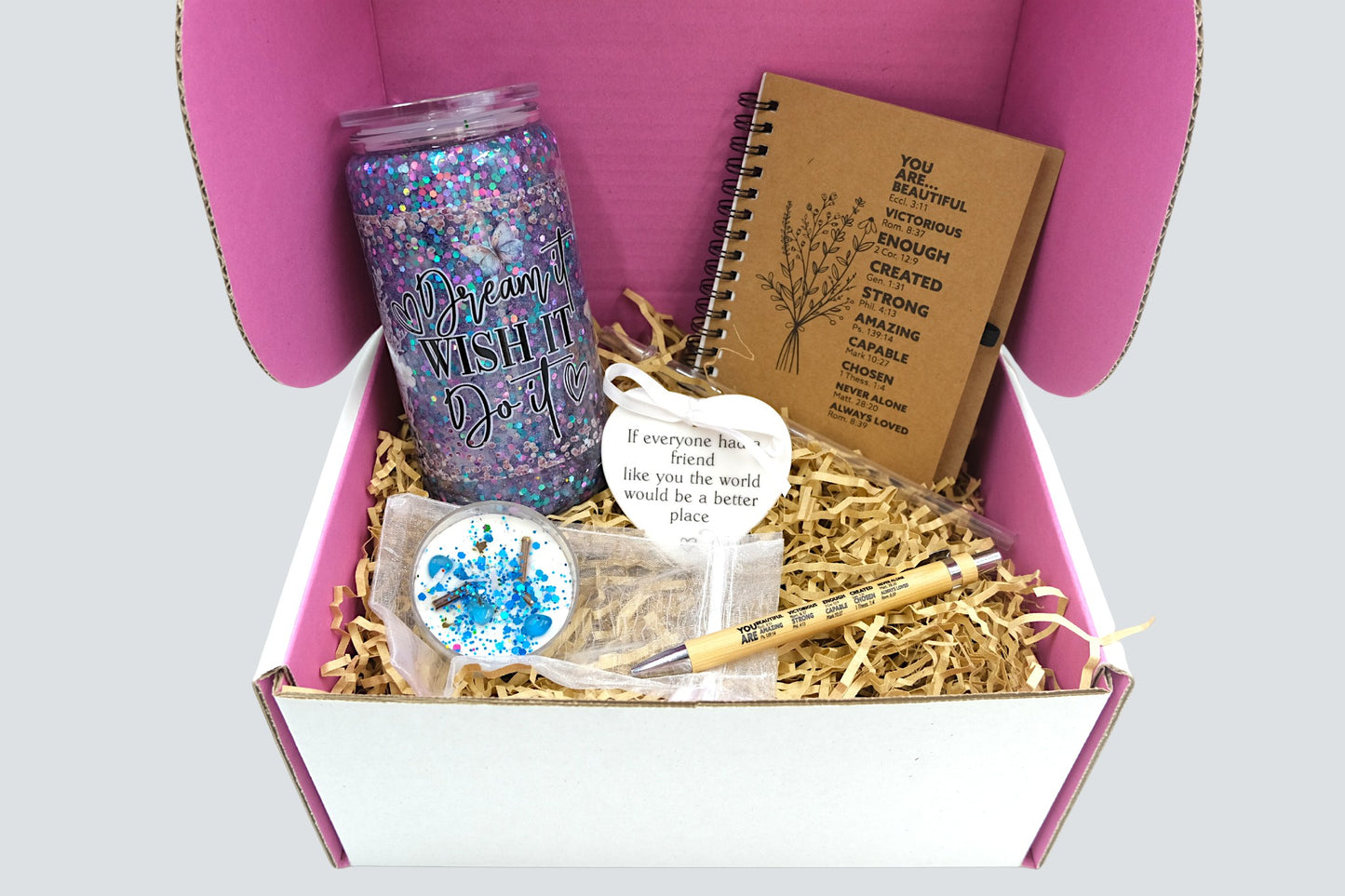Inspired Glass Tumbler Gift Set