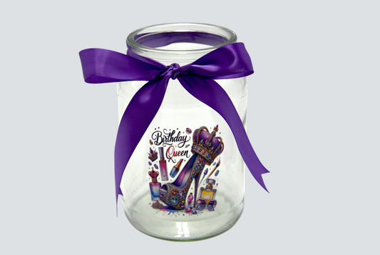 Flowers in a Glass Vase