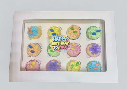 Happy Birthday Cupcake 12 Pack