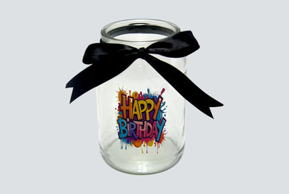 Flowers in a Glass Vase