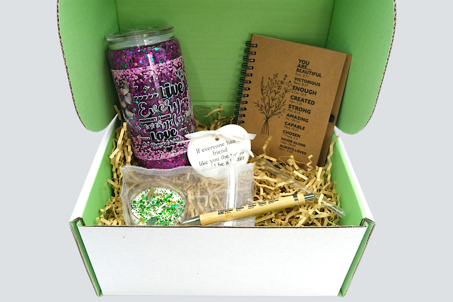 Inspired Glass Tumbler Gift Set