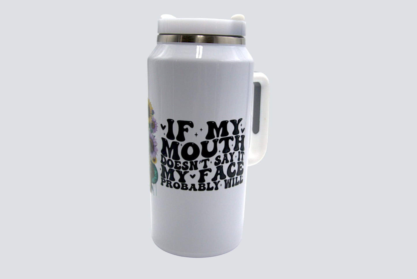 Tumbler 2L With Straw
