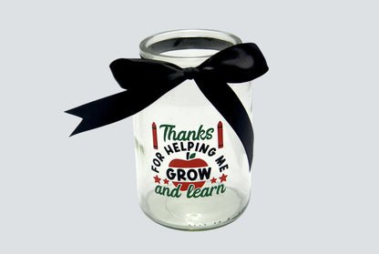 Flowers in a Glass Vase