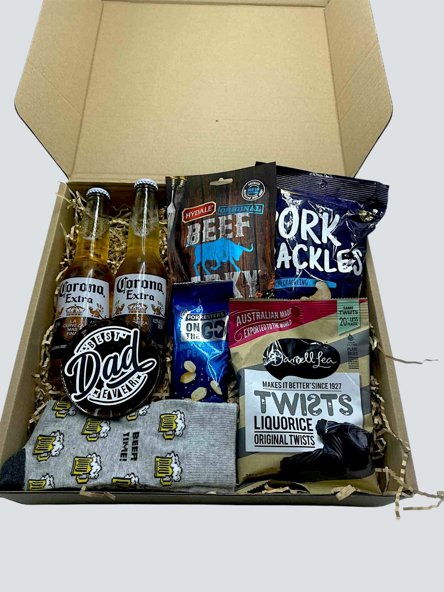 The Works Best Dad Ever Hamper Box