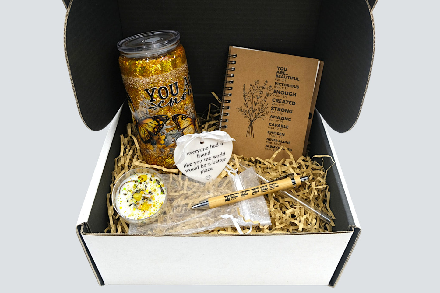 Inspired Glass Tumbler Gift Set